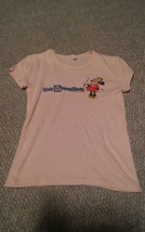 VTG 1978 Girls Walt Disney World Minnie Mouse Shirt Pink Youth Productions Rare - £39.32 GBP