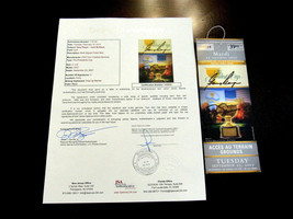 Jack Nicklaus Gary Player Hof Golfers Signed Auto The Presidents Club Ticket Jsa - £311.61 GBP