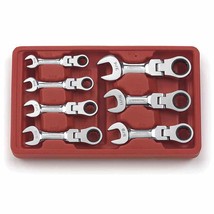 Gearwrench 7-Pc 12Pt Stubby Flex Head Sae Ratcheting Combination Wrench Set - £137.45 GBP