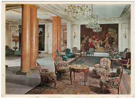 Very Fine Used Postcard. 1954. Paris. Hotel Le Bristol. From France to Canada - £2.40 GBP