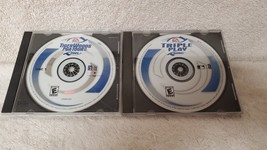 2- CD-ROM Windows Pc Games Tiger Woods Pga Tour 2001 And Triple Play Baseball - £6.25 GBP