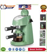 Green Espresso Machine with Milk Frother – Serves Perfect Lattes &amp; Cappu... - $139.87 CAD