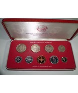 1978 Republic of Malta Decimal Proof 9 Coin Set Franklin Mint with Case ... - £40.04 GBP