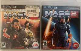 Mass Effect 2 Game Lot: 2 and 3: PS3: Playstation 3: Space, First Person Shooter - £7.00 GBP