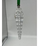 WATERFORD Lead Crystal  ICICLE  Christmas Annual Ornament - NO Box - $40.00