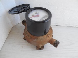 Working Vintage Analog 5/8 Neptune Trident Water Meter - £78.65 GBP