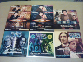 DOCTOR WHO 3x Rare Exclusive Dr Who Magazine CDs + 5x BBC Bonus - $463.05 MXN