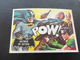 Batman Robin Joker Card 1966 Periodical Topps DC Comics TCG #15 Action Gotham  - £18.95 GBP