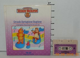 WOW The World Of Teddy Ruxpin Grundo Springtime Singtime Book &amp; Tape cassette - £33.99 GBP