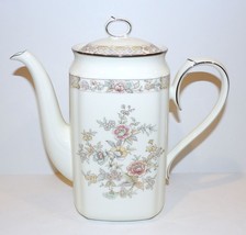 Beautiful Noritake Bone China Imperial Garden 9720 Coffee Pot With Lid - £173.69 GBP