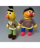 Vintage Hasbro Softies Sesame Street Burt And Ernie Lot Plush Stuffed An... - $69.30
