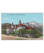 Antlers Hotel Colorado Springs Colorado postcard - $4.46