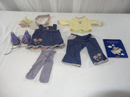 Vintage American Girl Bitty Baby Doll 2 in 1 Travel Set  Passport Airplane 2004 - £38.74 GBP