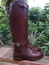 Handmade custom Riding Boots Leather high qualität leather - £348.87 GBP