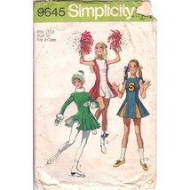 Vintage Sewing PATTERN Simplicity 9645, Young Junior Teen 1971 Dress and... - $18.39