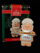 Hallmark Keepsake Ornament 1990 Gingerbread Elf - £6.99 GBP