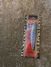 Lucky Craft Sammy 100 F 4&quot; 1/2OZ SM100-722 Zebra Ms Gh Minnow F1212 - £9.48 GBP