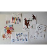 Happy Birthday (4) &amp; (1) Wish Greeting Cards, Set of 5 w/Matching Envelopes - £3.71 GBP