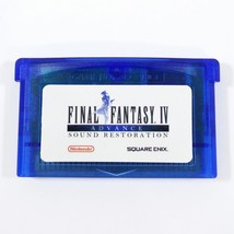 Final Fantasy IV 4 Advance Sound Restoration GBA cartridge Game Boy Advance  - £15.70 GBP