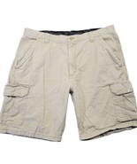 Wrangler Men Shorts Size 36 Tan Khaki Classic Cargo Utility Pockets Ligh... - £10.61 GBP