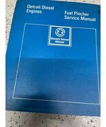 Detroit Diesel Fuel Pincher Servicio Tienda Reparación Manual OEM - $1,645.20 MXN