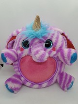 Zuru Rainbocorns Wild Heart Surprise Pink Purple Emmie Elephant 9&quot; Plush Toy - £9.49 GBP