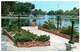 Enjoying the Bayou Tarpon Springs Florida FL 1979 - £4.61 GBP