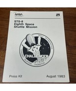 NASA Engineer Owned STS-S Challenger Space Shuttle Mission Press Kit Aug... - $34.75 CAD