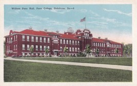 Oskaloosa Iowa IA William Penn Hall College Postcard C39 - £2.30 GBP