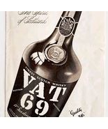 1951 Vat 69 Fine Scotland Scotch Whiskey Advertisement Sphere UK Distill... - €17,30 EUR 1951 Vat 69 Fine Scotland Scotch Whiskey Advertisement Sphere UK Distill... - €17,30 EUR