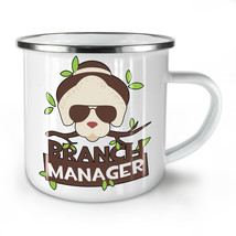Branch Manager Joke NEW Enamel Tea Mug 10 oz | Wellcoda - £20.61 GBP