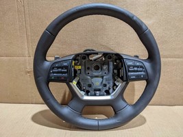 OEM 2018-2020 Genesis G80 Black Leather Steering Wheel Assembly 56110-B1... - $89.09