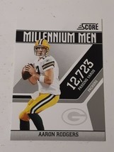 Aaron Rodgers Green Bay Packers 2011 Score Millennium Men Card #1 - £0.77 GBP