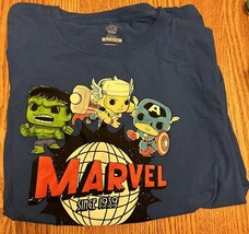 Marvel The Avengers 80th Anniversary Target Limited Edition Funko Pop T-Shirt XL - £9.42 GBP
