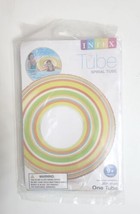 Intex Inflatable Swim Spiral Tube 36 Inches Diameter Pool Float Ages 9+ - £9.38 GBP