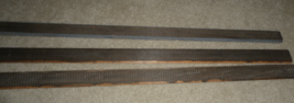 Vintage HO Scale Lot of 3 Tru Scale S3 Straight Sections Roadbed 36" Long - $34.65