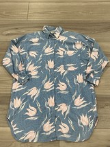 80s Laura Ashley Summer Shirt Dress 1980s Vintage Floral Shirt Dress Cov... - $64.34