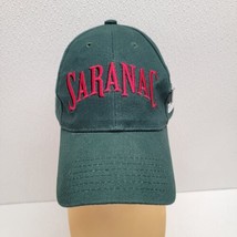 Saranac Brewing Company Beer Money Zip Pouch Green Hat Cap - £23.63 GBP