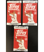 2008 Topps Baseball Packs Series 2 Unopened Sealed 3 Packs Hobby Edition - £11.21 GBP