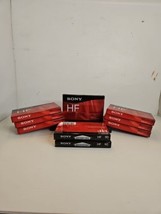 Sony HF 90 Minute Audio Cassette Lot Of 9 - £18.52 GBP