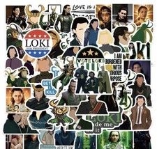 50 PCS Loki TV Show Movie Stickers Comic Decals Car Hydro Laptop Free Shipping! - £7.98 GBP