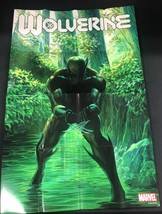 WOLVERINE green (2020) Marvel Comics 24&quot; x 36&quot; promotional poster FINE- - £15.59 GBP