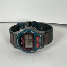 Vintage 1997 Womens TIMEX Ironman Triathlon 8 Lap Digital Teal Green/Gra... - $553.96 MXN