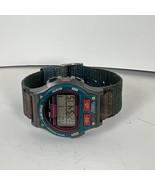 Vintage 1997 Womens TIMEX Ironman Triathlon 8 Lap Digital Teal Green/Gra... - $542.14 MXN