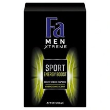 Fa Men SPORT Energy Boost aftershave 100ml FREE SHIPPING - $15.83