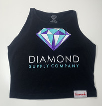 Diamond Supply Co. NWOT Girl’s large black sleeveless tank top G4 - £13.94 GBP
