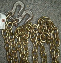 (1) Un-Used Old Stock 5/16&quot; X 20&#39; G70 Trailer Transport Binder Chain USA Made - £35.65 GBP