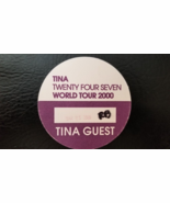 TINA TURNER - 2000 TOUR ROSEMONT HORIZON VINTAGE ORIGINAL CLOTH BACKSTAG... - $10.00