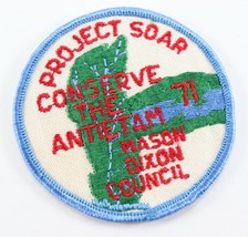 Vintage 1971 Project Soar Conserve Antietam Boy Scouts America BSA Camp Patch - £9.26 GBP