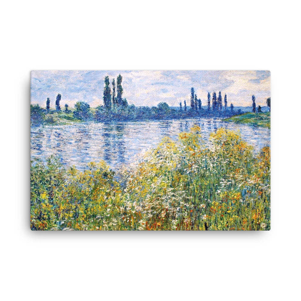 Claude Monet Flowers in a Vase, 1882.jpg Canvas Print - $99.00 - $185.00